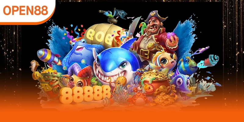 Bắn cá đổi thưởng trực tuyến hấp dẫn tại Open88